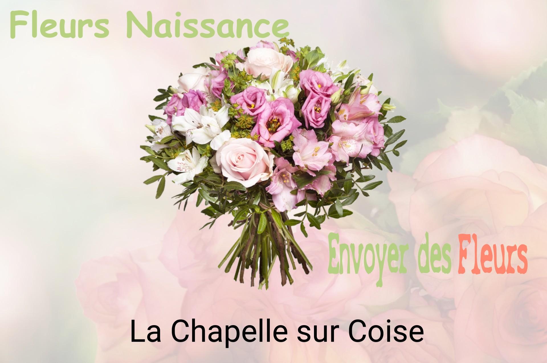 Bouquet de fleurs de naissance livré à La Chapelle-sur-Coise